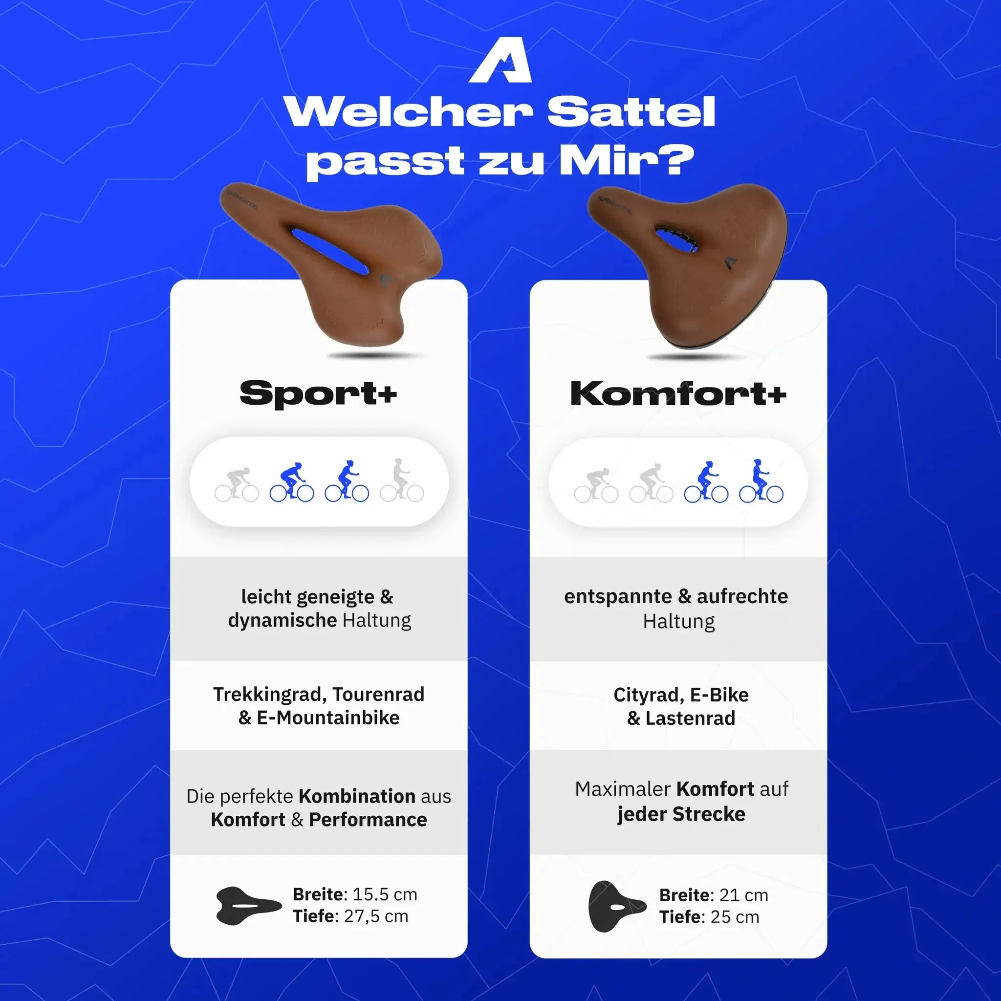 Alpensattel 3.0 Sport+ Braun - Image 4